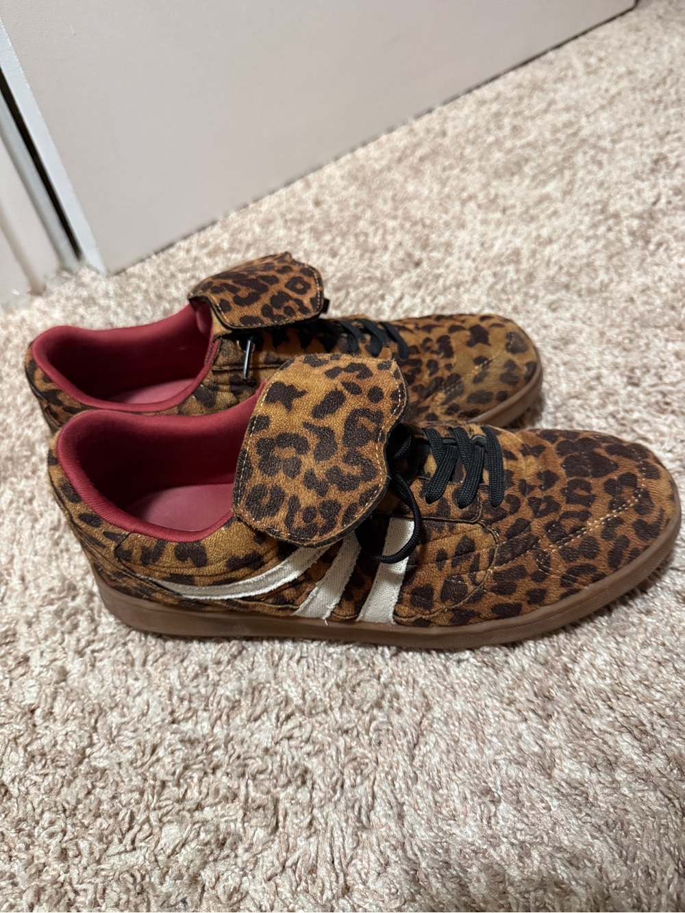 Steve Madden Leopard Print Sneakers